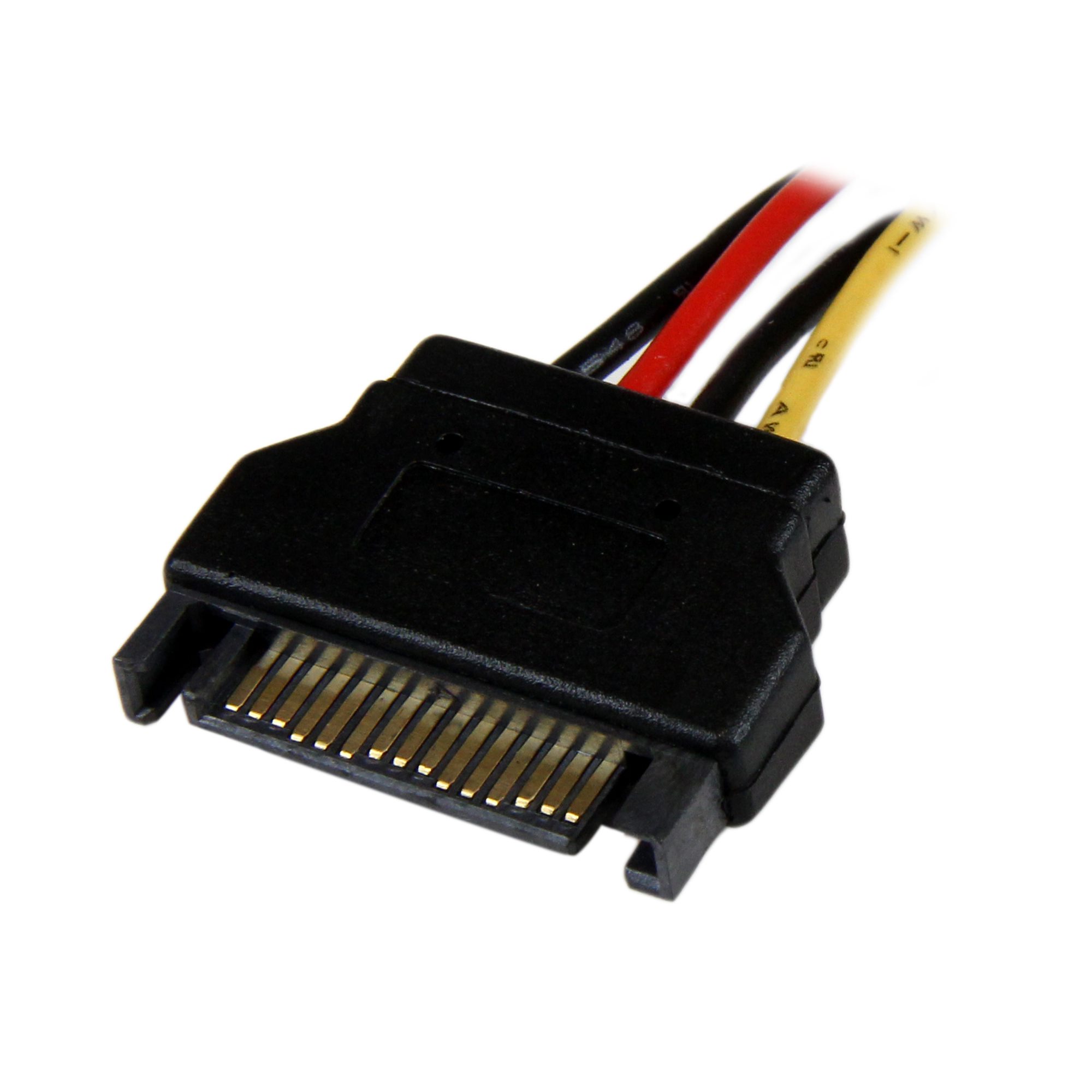 lp4satafm12 StarTech.com Male Female SATA Cable, 12.8 cm