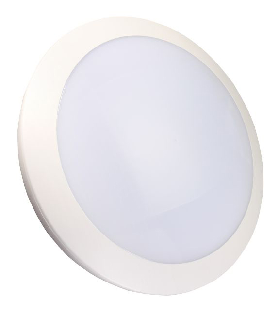 ARC GROUP Circular Circular LED Bulkhead Light, 16 W, 240V, IP65, LP6003