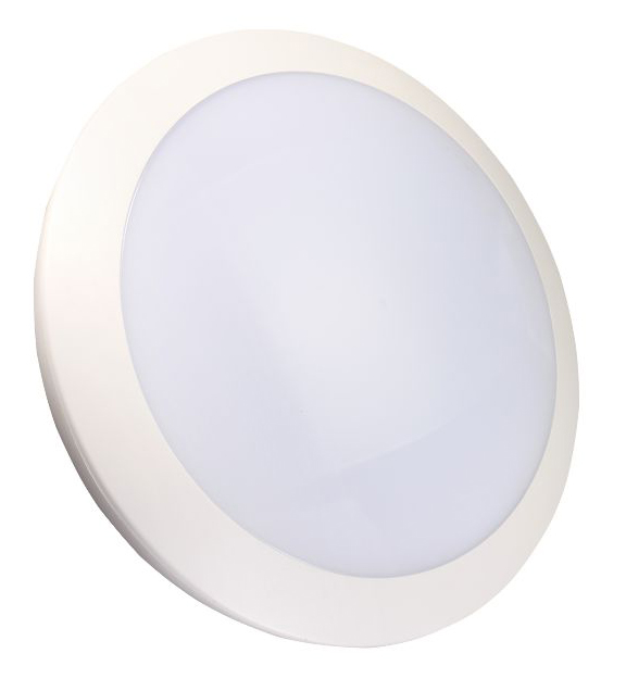 ARC GROUP Circular Circular LED Bulkhead Light, 16 W, 240V, IP65, LP