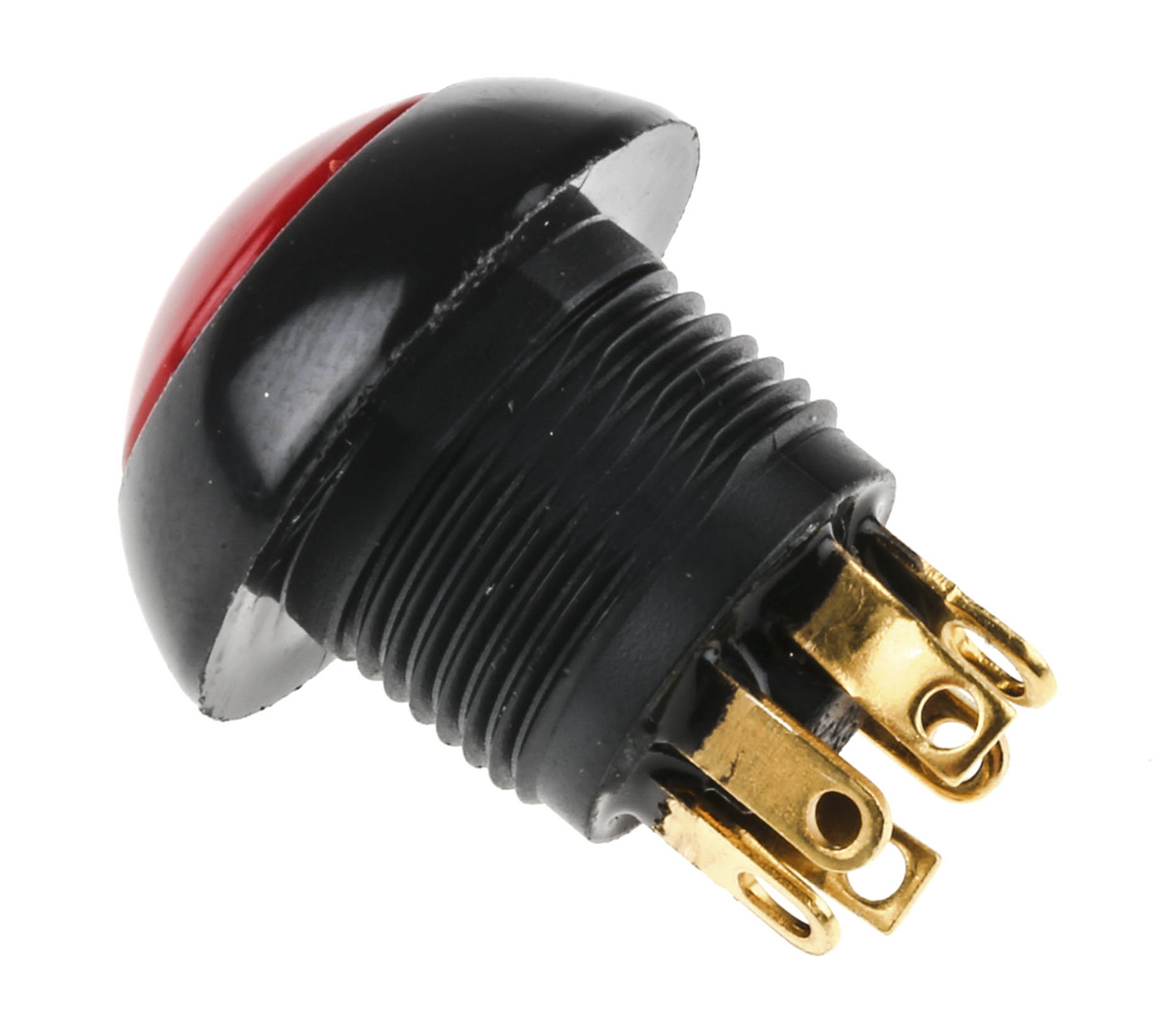 lp9-11131f21 Otto P9 Series Illuminated Push Button Switch, Momentary, Panel, 20 mm Cutout, SPDT, Red LED, IP68S, 28 V dc 115 V ac