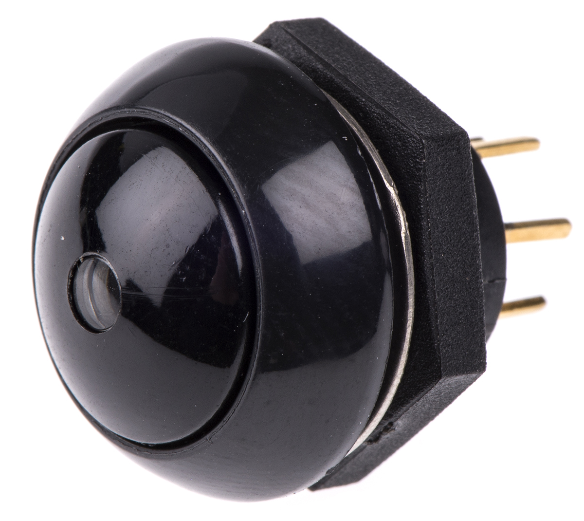 Otto P9 Series Illuminated Push Button Switch, Momentary, Panel, SPDT, Green LED, IP68S, 28 V dc 115 V ac