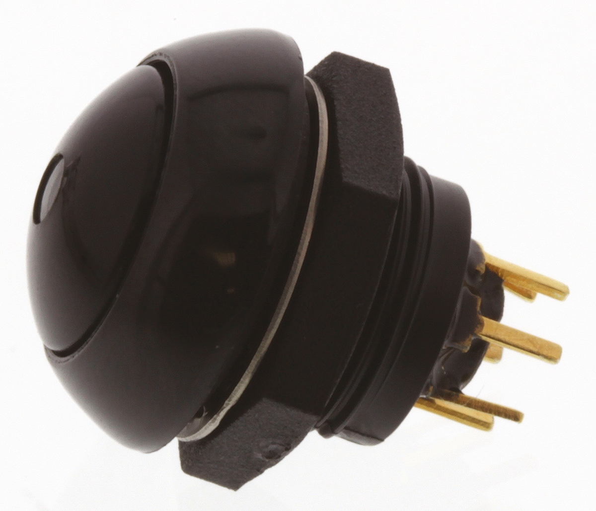 lp9-11231g22 Otto P9 Series Illuminated Push Button Switch, Momentary, Panel, SPDT, Green LED, IP68S, 28 V dc 115 V ac