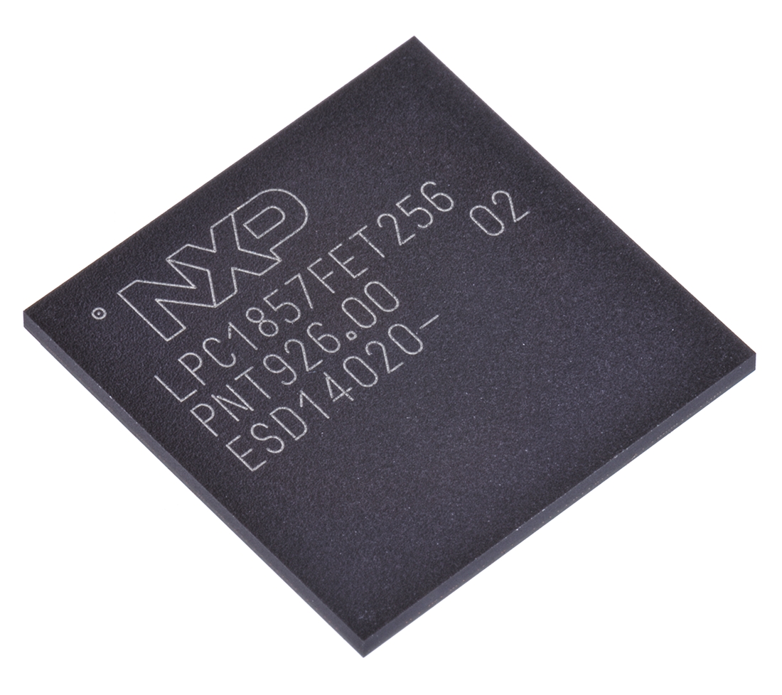 NXP, 32 bit ARM Cortex M3, LPC1857 Microcontroller, 180 MHz, 1024kB OTP, 256-Pin LBGA
