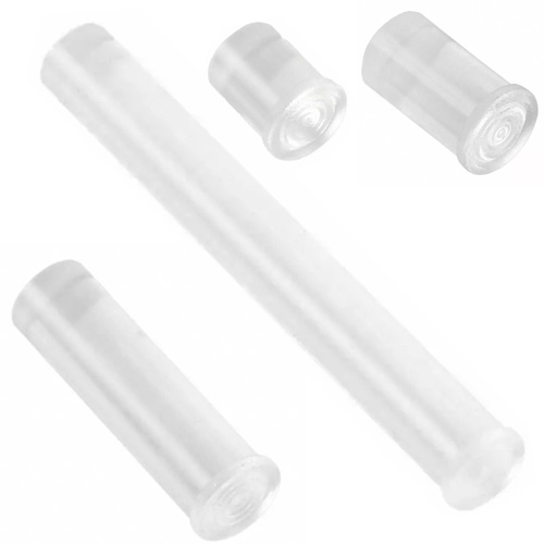 LPC_040_CTP VCC Through Hole Straight Rigid LED Light Pipe Clear, Clear LED Included included