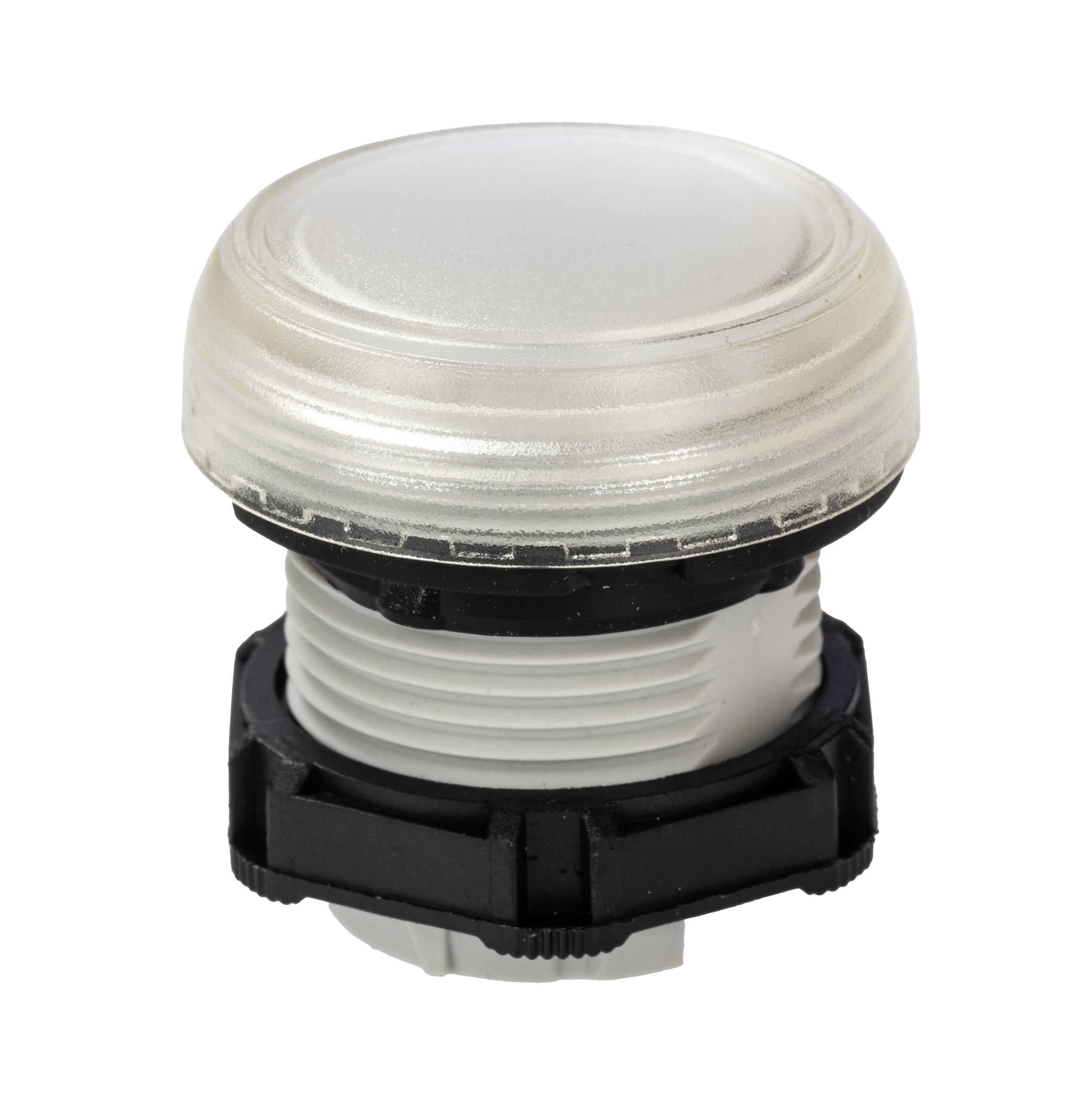 Lovato Clear Pilot Light Head, 22 mm Cutout Platinum Series