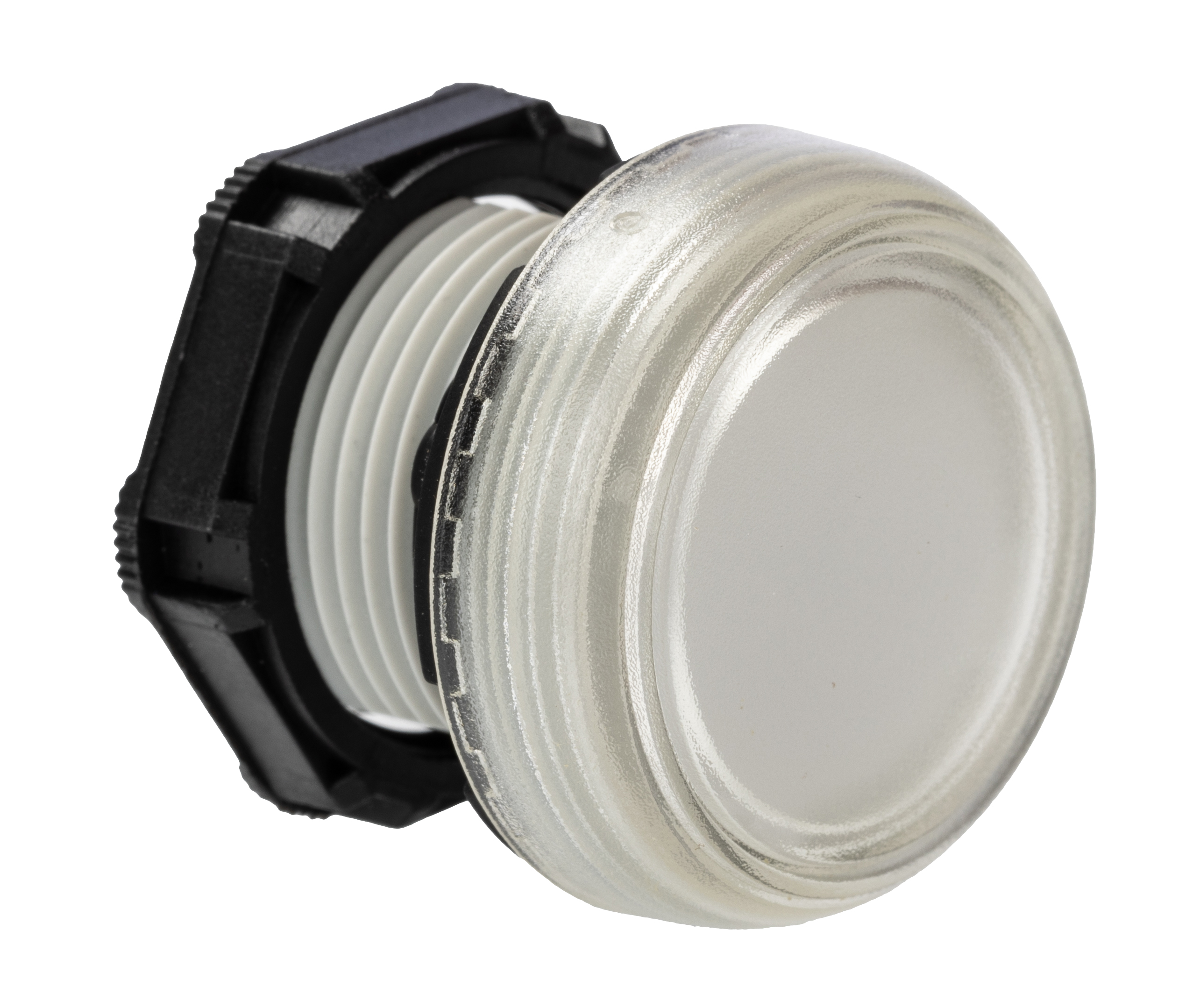 lpl7 Lovato Clear Pilot Light Head, 22 mm Cutout Platinum Series