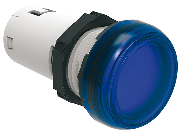 Lovato, LPML, Ring Blue LED Pilot Light, 22 mm Cutout, IP67, IP69K, IP66, Round, 12V