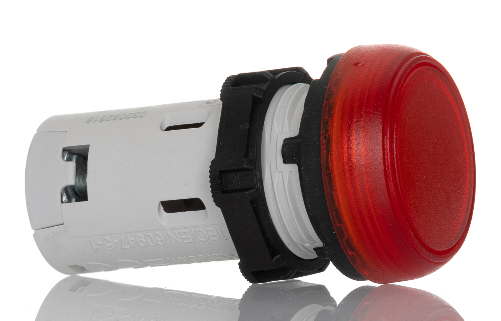 lpmlb4 Lovato, LPML, Panel Mount Red LED Pilot Light, 22 mm Cutout, IP69K, IP66, IP67, Round, 24V