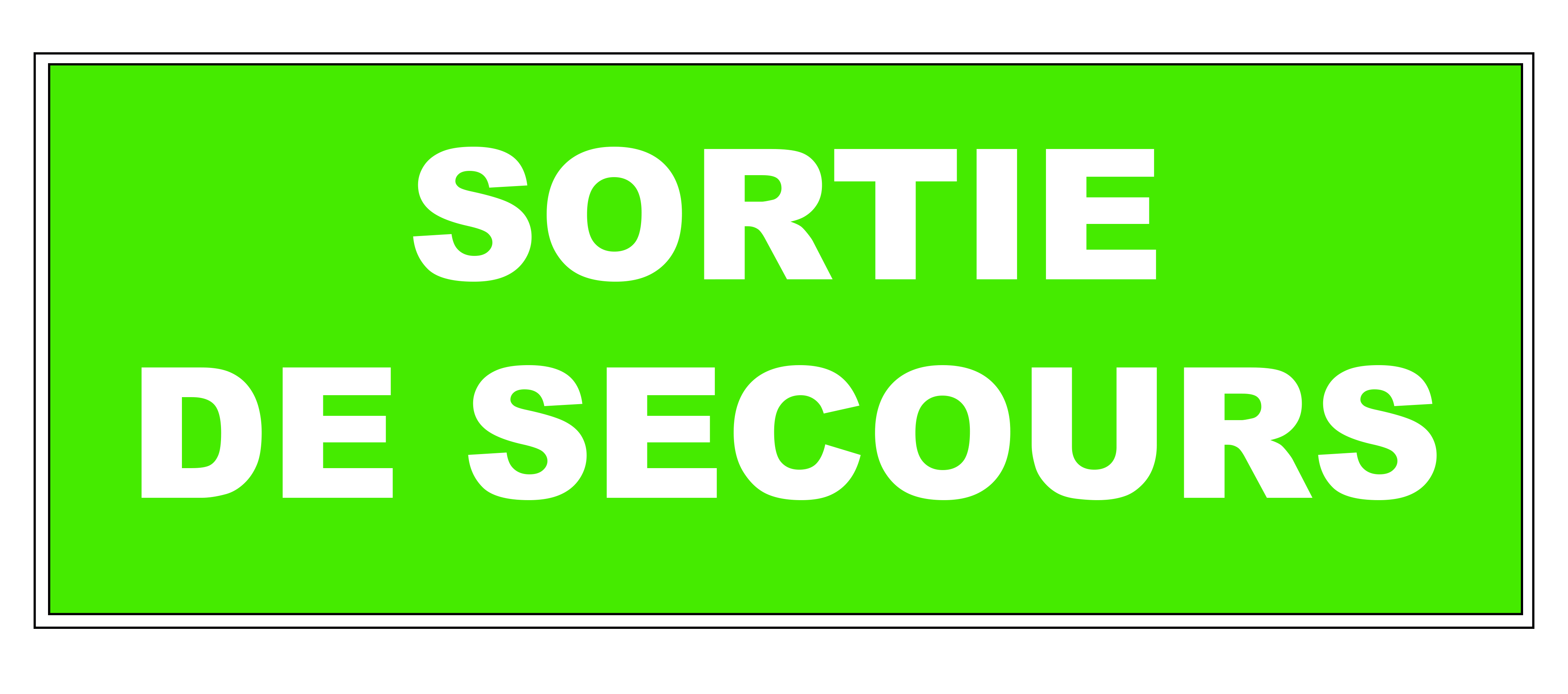 Viso General Safety Safety Poster, Polyvinyl Chloride, French 320 mm 120 mm