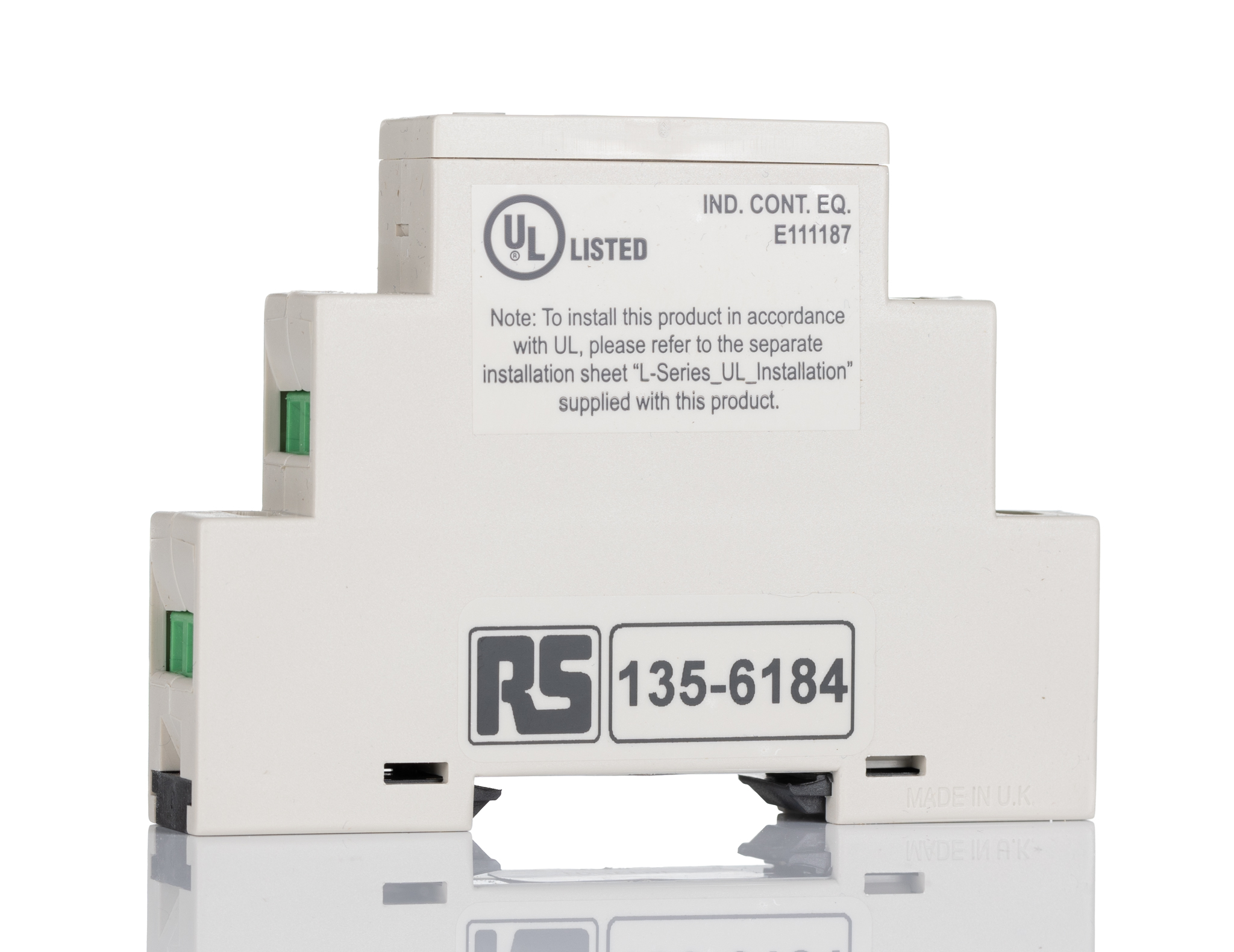 Broyce Control Monitoring Relay, 3 Phase, DPDT, DIN Rail, 243V ac, 540 V ac