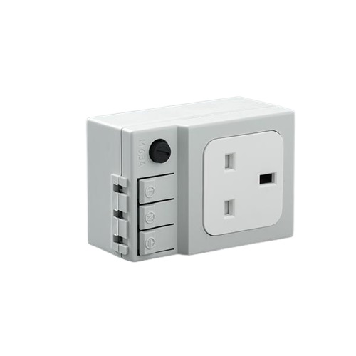 nVent HOFFMAN Light Grey Plug Socket Power Socket
