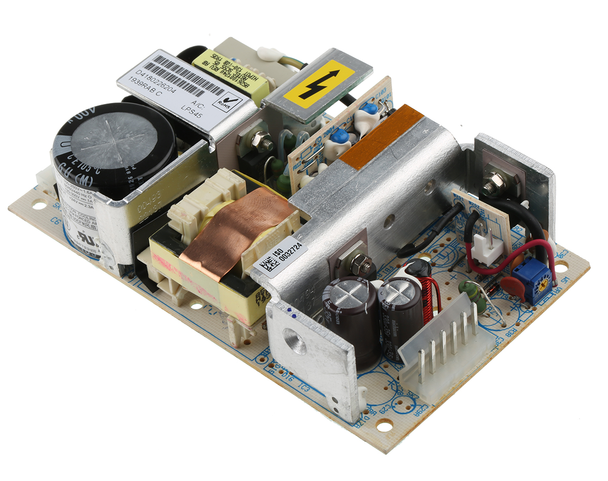Artesyn Switching Power Supply, LPS45 24V dc, 2.3A, 40 W, Input 85V ac to  300V dc