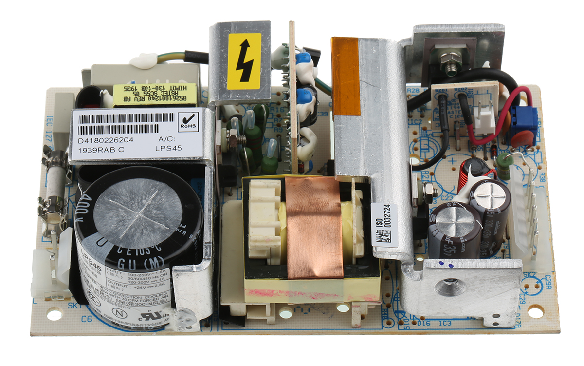 lps45 Artesyn Switching Power Supply, LPS45 24V dc, 2.3A, 40 W, Input 85V ac to  300V dc