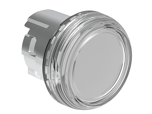 Lovato Platinum Series Transparent Push Button Head, 22 mm Cutout, IP69K, IP66, IP67