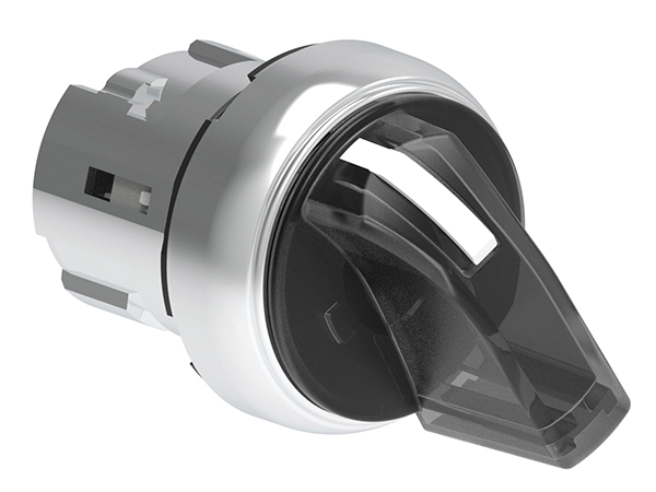 Lovato LPSSL13 Series 3 Position Illuminated Selector Switch Head, 22 mm Cutout, White Handle, IP66