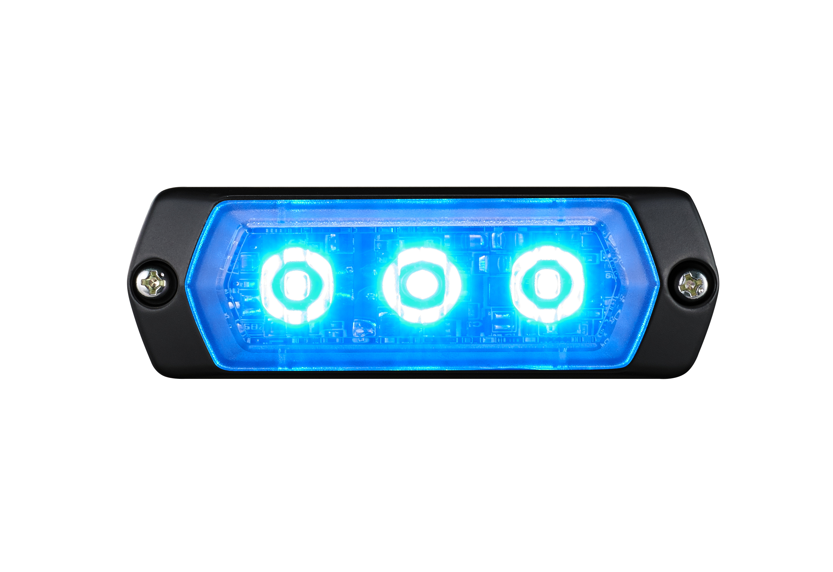 Patlite 1M1 Series Blue Multiple Warning Light 24V, LED Bulb Indoor/Outdoor, IP68
