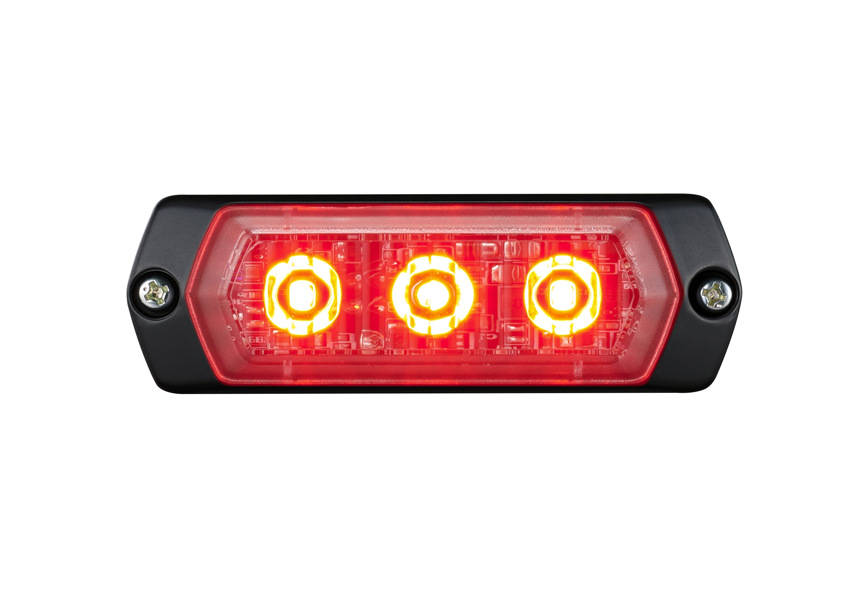 Patlite 1M1 Series Red Multiple Warning Light LED 24V, LED Bulb Indoor/Outdoor, IP68