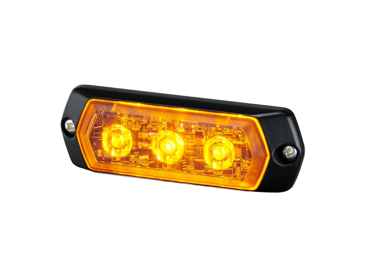 lpt-1m1-y Patlite 1M1 Series Yellow Multiple Warning Light 24V, LED Bulb Indoor/Outdoor, IP68