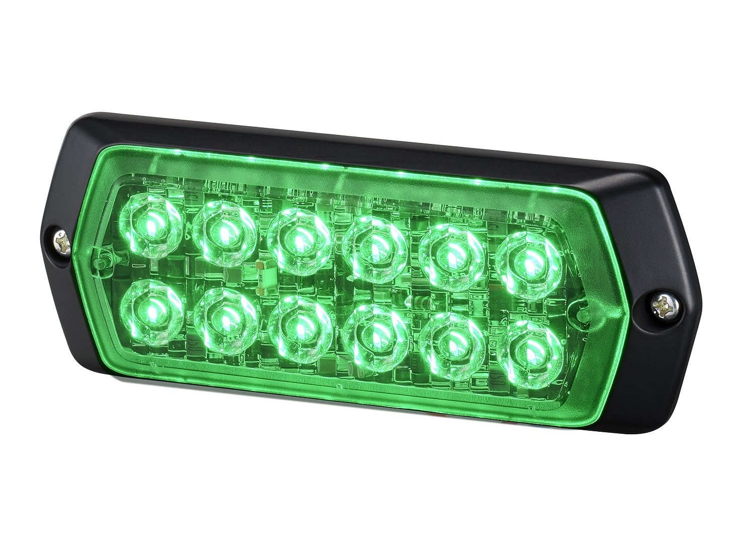 Patlite 2M1 Series Green Multiple Warning Light 24V, LED Bulb Indoor/Outdoor, IP68