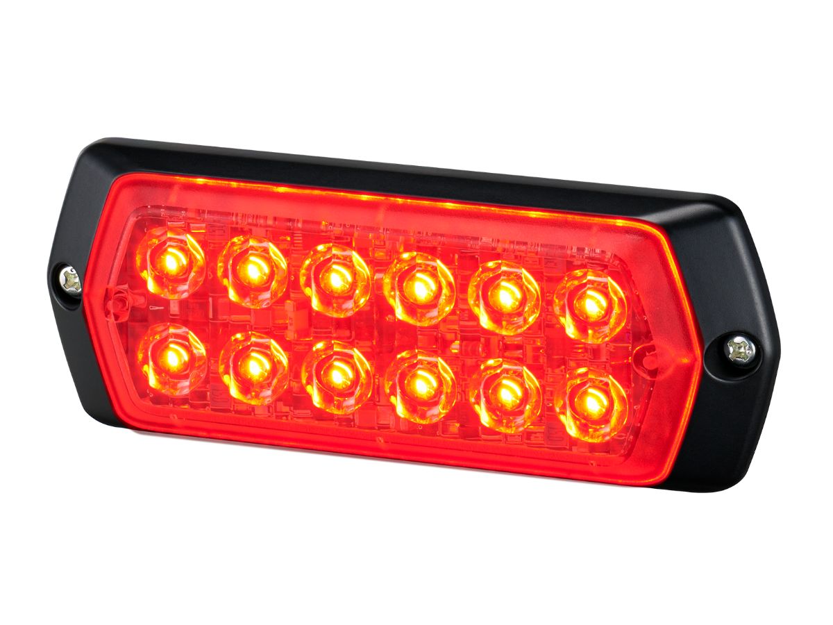 lpt-2m1-r Patlite 2M1 Series Red Multiple Warning Light 24V, LED Bulb Indoor/Outdoor, IP68