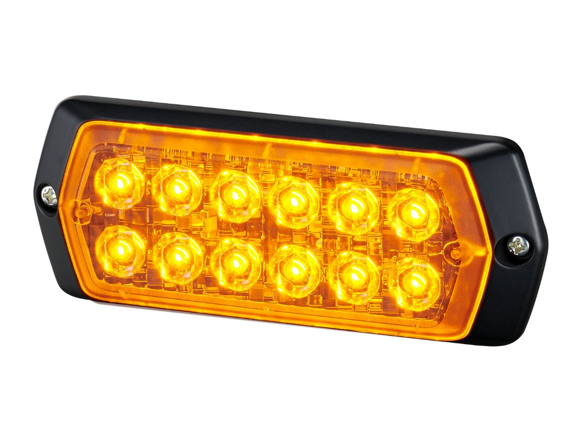 lpt-2m1-y Patlite 2M1 Series Yellow Multiple Warning Light 24V, LED Bulb Indoor/Outdoor, IP68