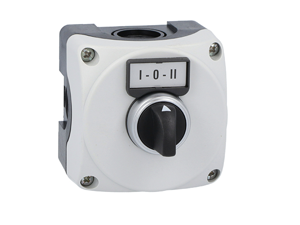 Lovato Control Station Switch - 2 NO, Polycarbonate, Grey, IP66, IP67, IP69K
