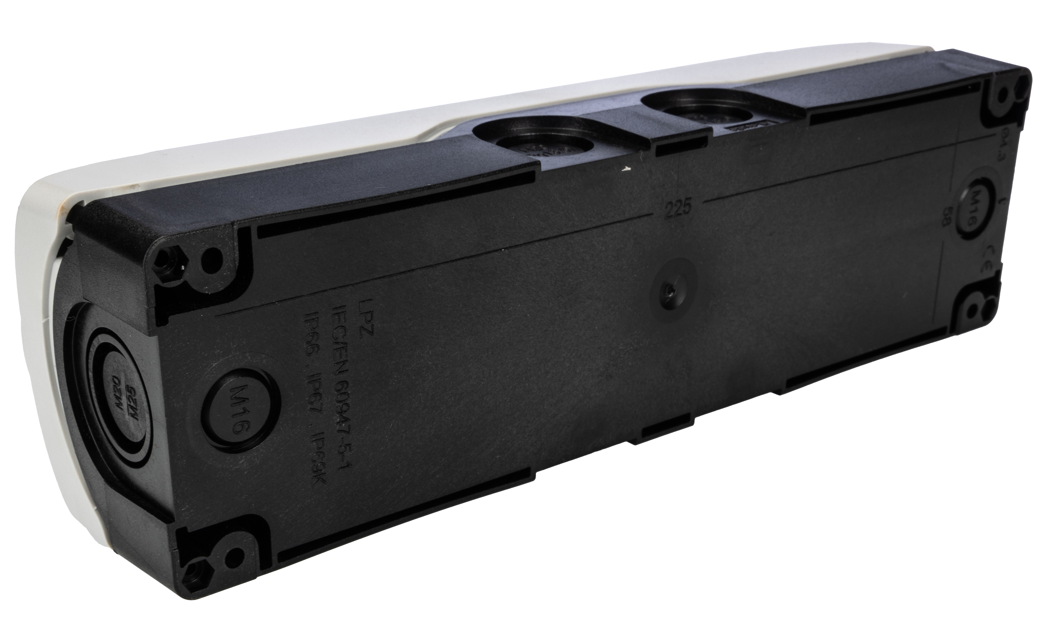 lpzp6a8 Lovato Grey Polycarbonate LPZP Control Station Enclosure - 6 Hole 22 mm Diameter