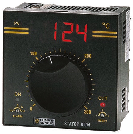 Pyro Controle STATOP Panel Mount On-Off Temperature Controller 1 Input, 1 Output Relay 260V ac Proportional Control,