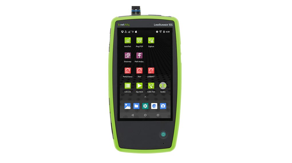 NetAlly LR10G-200 Network Tester RJ45, SFP, USB Type-A, USB Type C