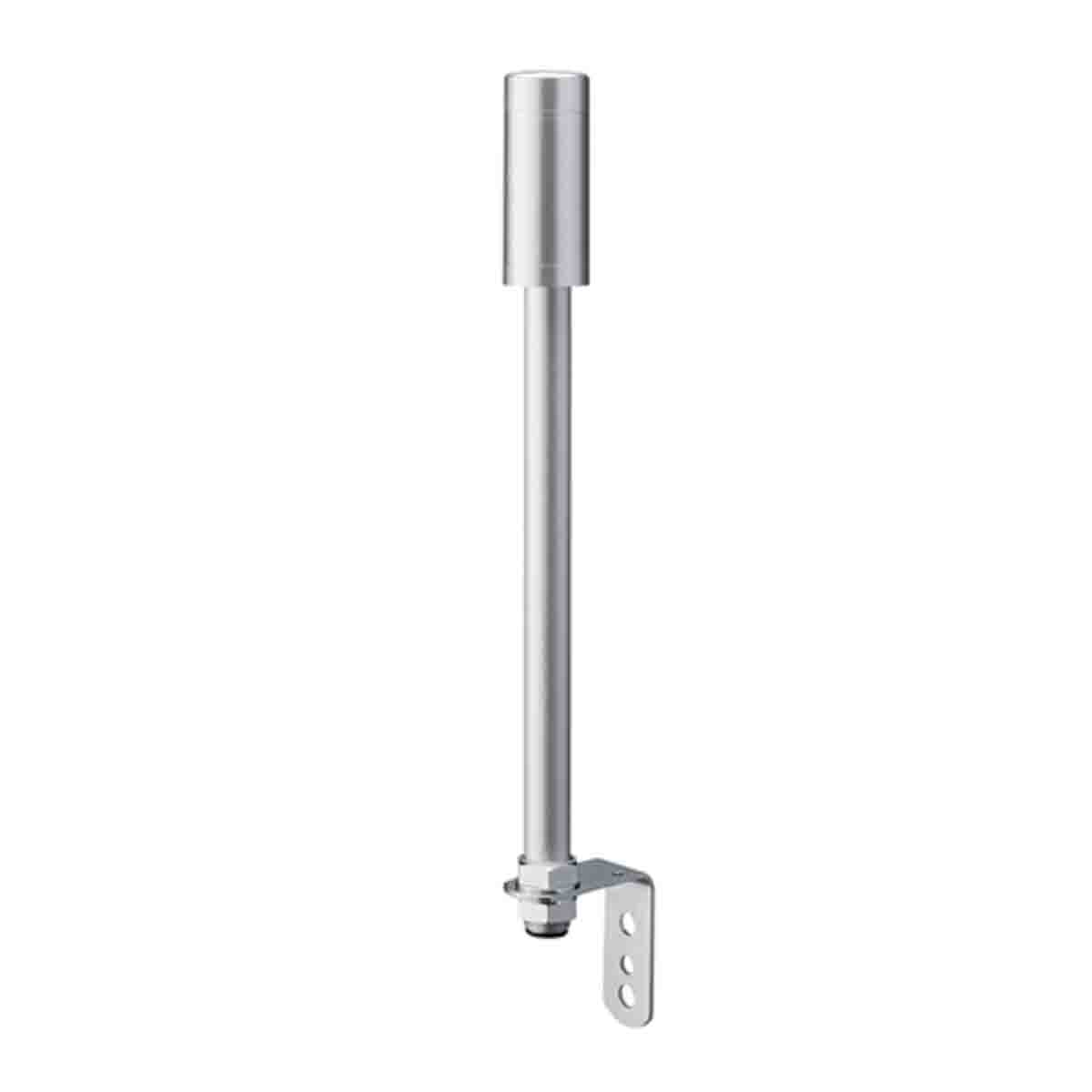 Patlite LR4 Series White Steady Effect Mounting Base with Tube, LED Bulb 24V dc, DC, IP54