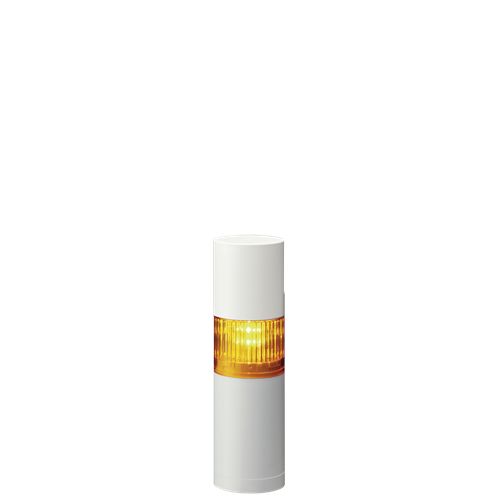 Patlite LR5 Series Amber Signal Tower Buzzer, 1 Lights 24V dc Bracket, Direct, Wall