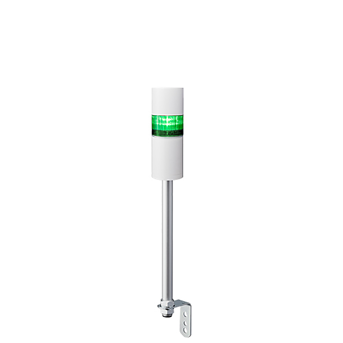 Patlite LR6 Series Amber, Blue, Clear, Green, Red, White Signal Tower Buzzer, 1 Lights 24V Pole Mount