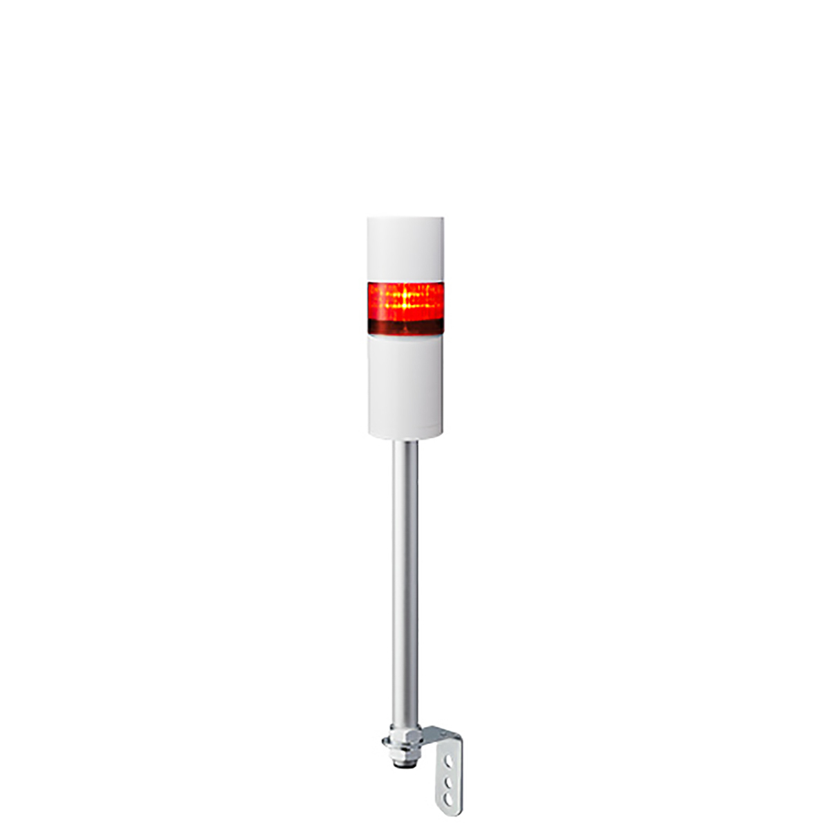 Patlite LR6 Series Red, Clear Globe, Green, Blue, Amber, White Signal Tower Buzzer, 1 Lights 24V Pole Mount