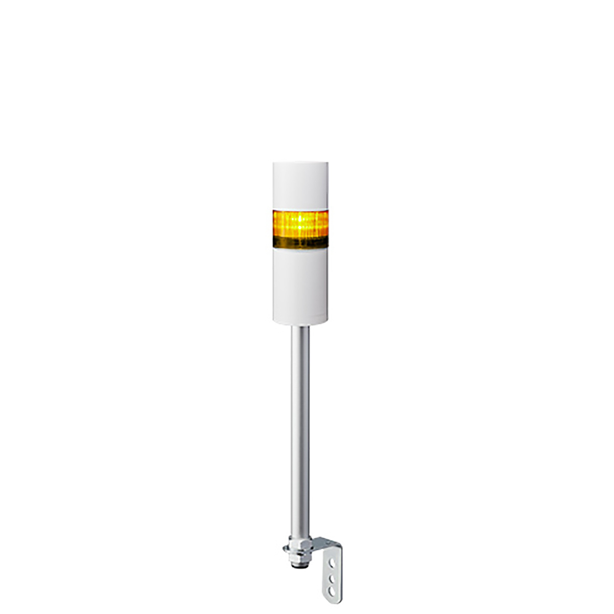 Patlite LR6 Series Signal Tower Buzzer, 1 Lights 24V Pole