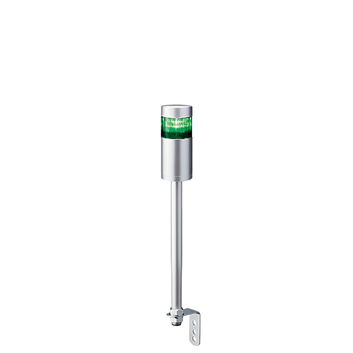 Patlite LR6 Series Red, White, Blue, Green, Amber, Clear Signal Tower Buzzer, 1 Lights 24V Pole Mount