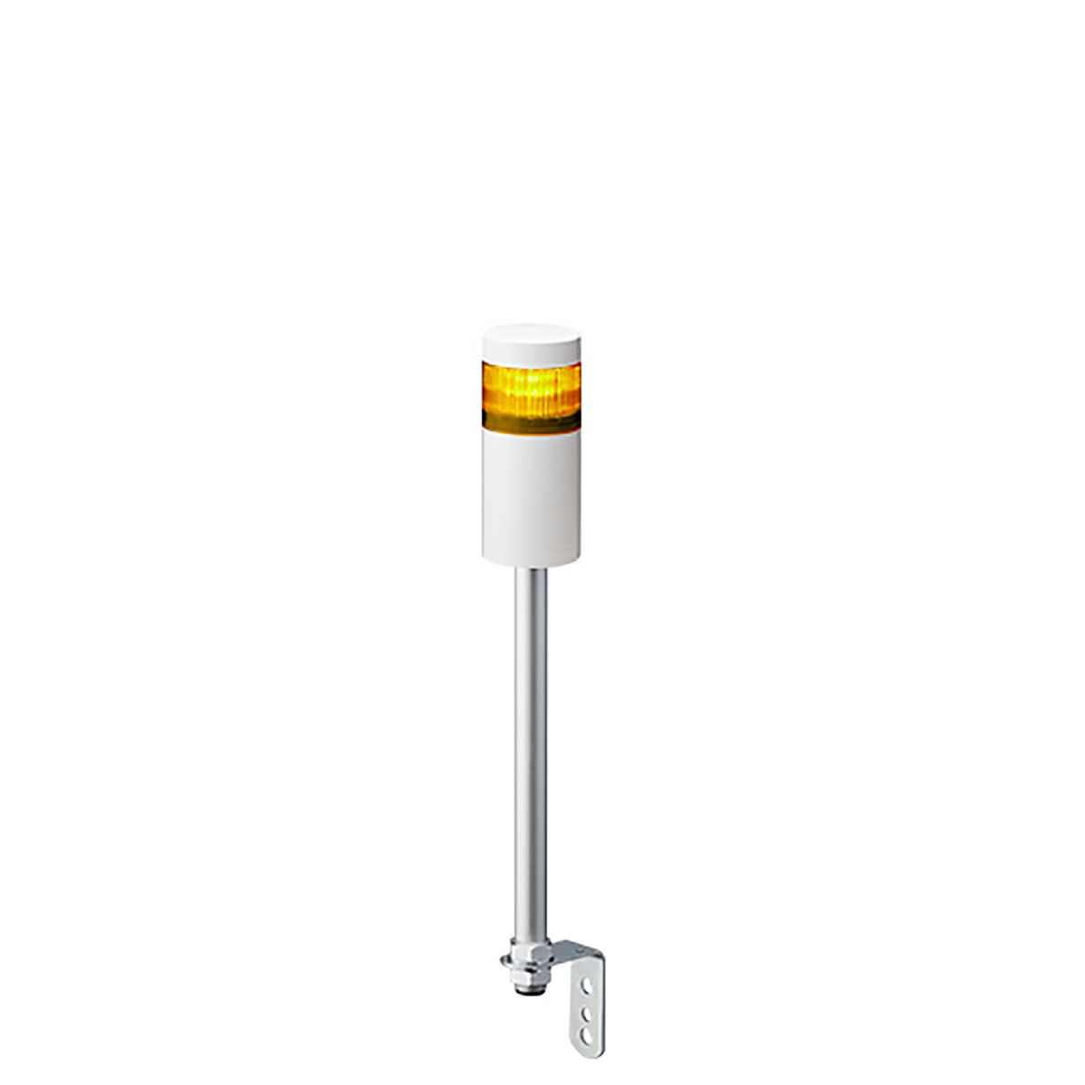 Patlite LR6 Series Red, Green, Clear, Blue, Amber, White Signal Tower Buzzer, 1 Lights 24V Pole Mount