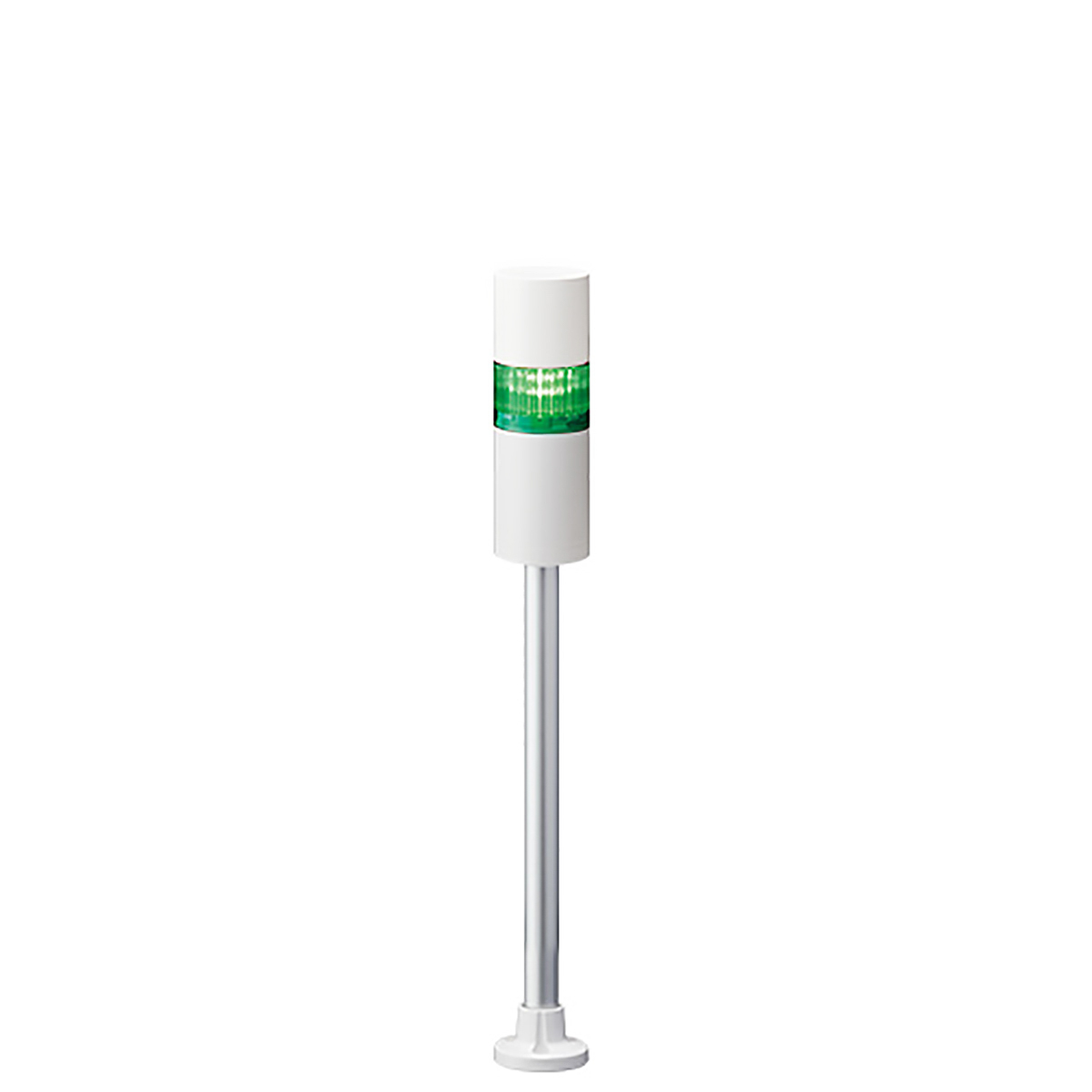 Patlite LR6 Series Amber, Blue, Clear, Green, Red, White Signal Tower Buzzer, 1 Lights 24V Pole Mount