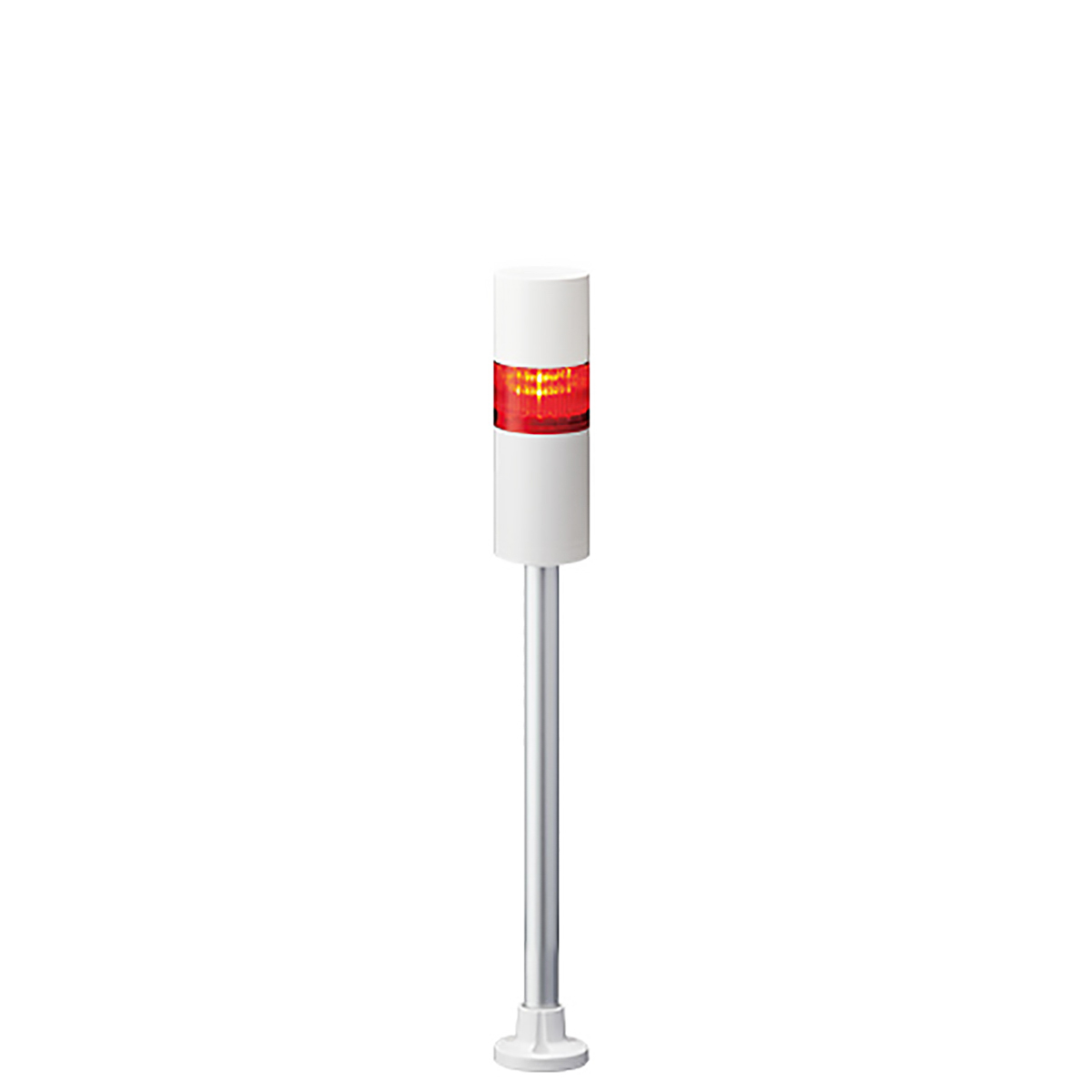 Patlite LR6 Series Amber, Blue, Clear, Green, Red, White Signal Tower Buzzer, 1 Lights 24V Pole Mount