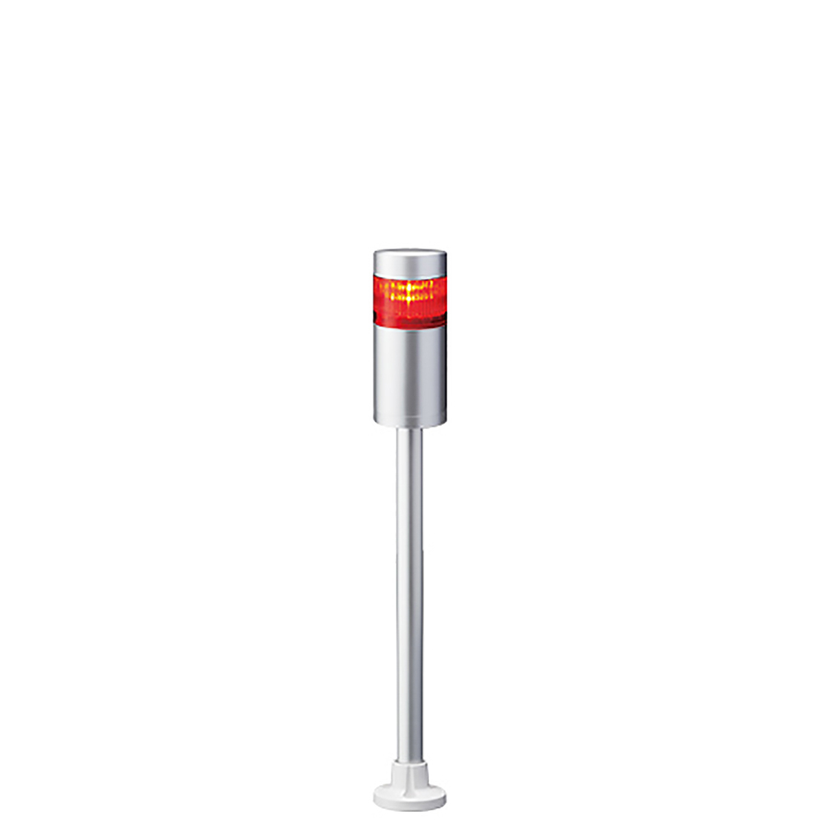 Patlite LR6 Series Amber, Blue, Clear, Green, Red, White Signal Tower Buzzer, 1 Lights 24V Pole Mount