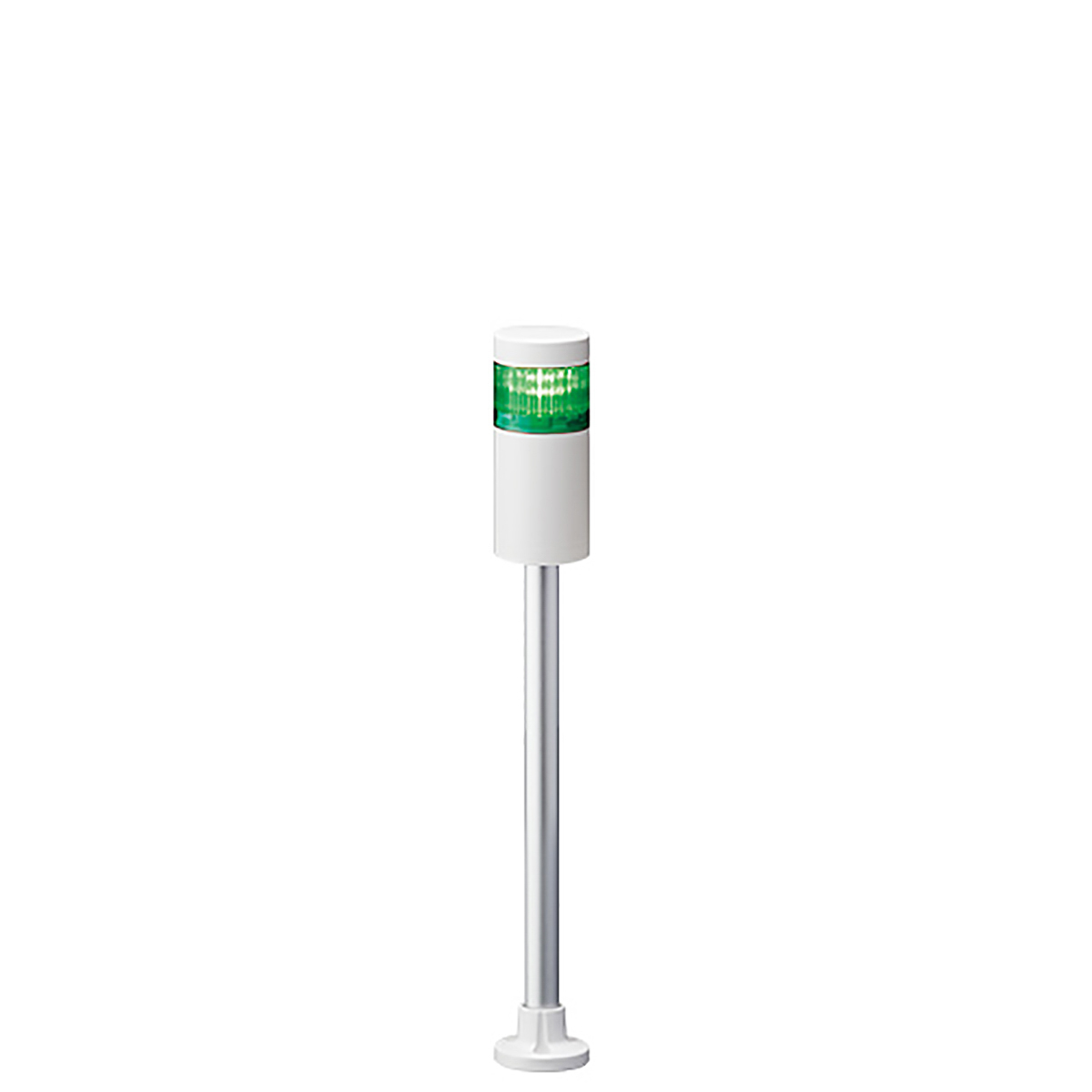 Patlite LR6 Series Amber, Blue, Clear, White, Red, Green Signal Tower Buzzer, 1 Lights 24V Pole Mount