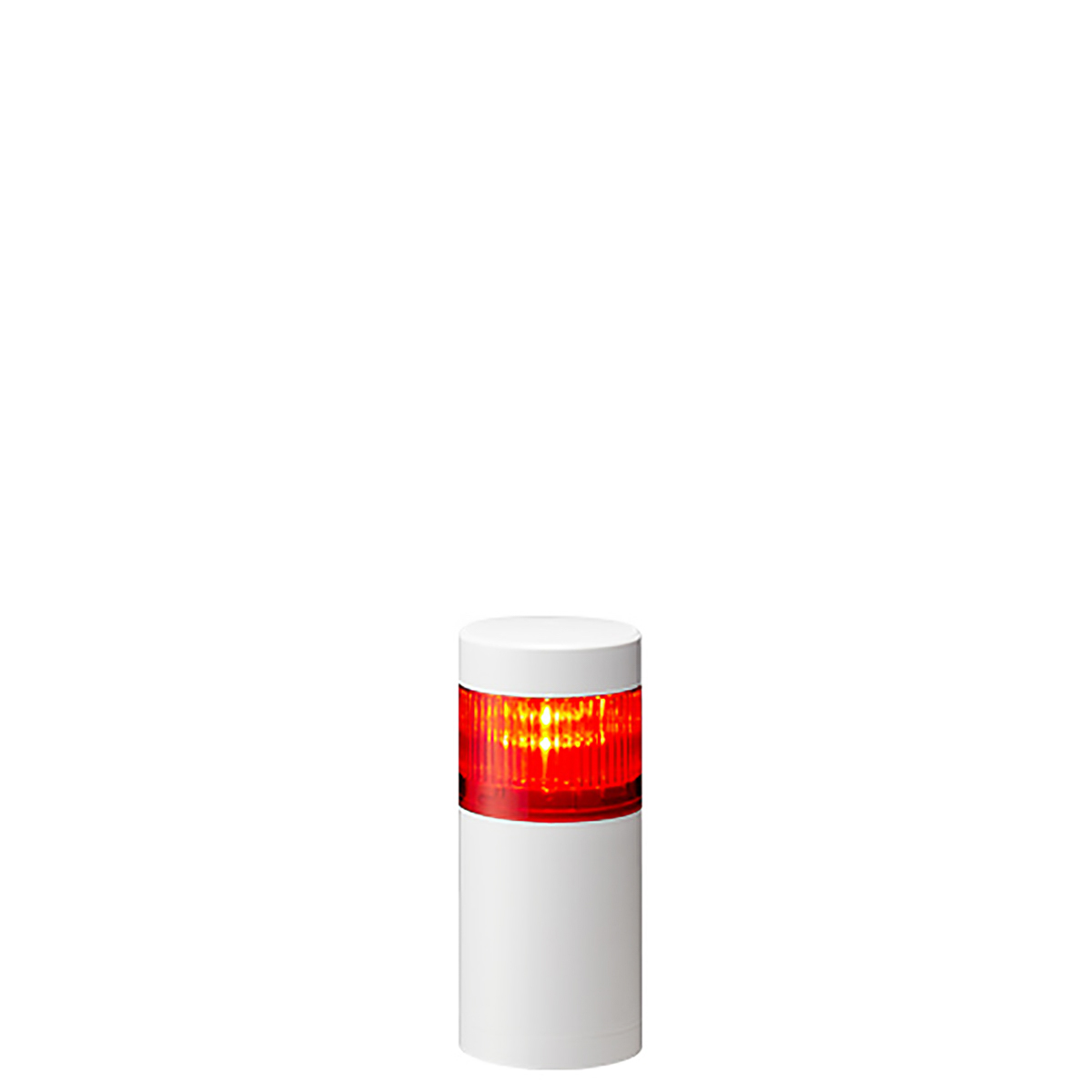 Patlite LR6 Series Red Signal Tower Buzzer, 1 Lights 24V Direct Mount