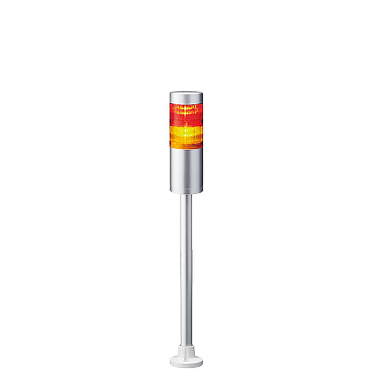 Patlite LR6 Series White, Red, Green, Clear, Blue, Amber Signal Tower Buzzer, 2 Lights 24V Pole Mount