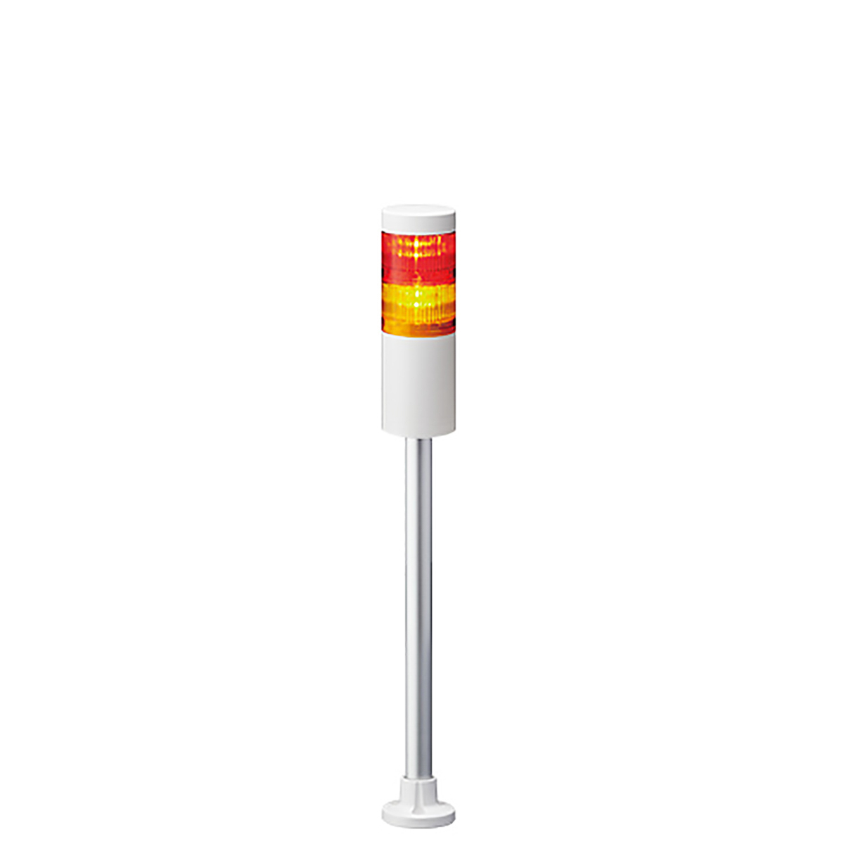 Patlite LR6 Series Clear, Blue, Red, Amber, Green Signal Tower Buzzer, 2 Lights 24V Pole