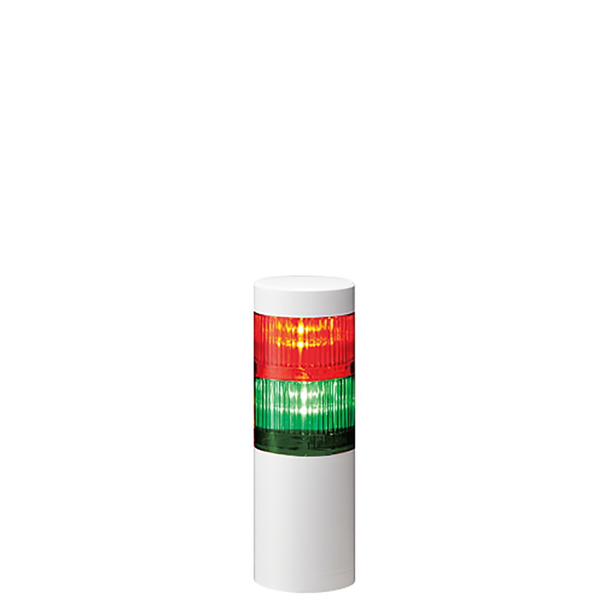 Patlite LR6 Series Amber, Blue, Clear, White, Green, Red Signal Tower Buzzer, 2 Lights 24V Direct Mount