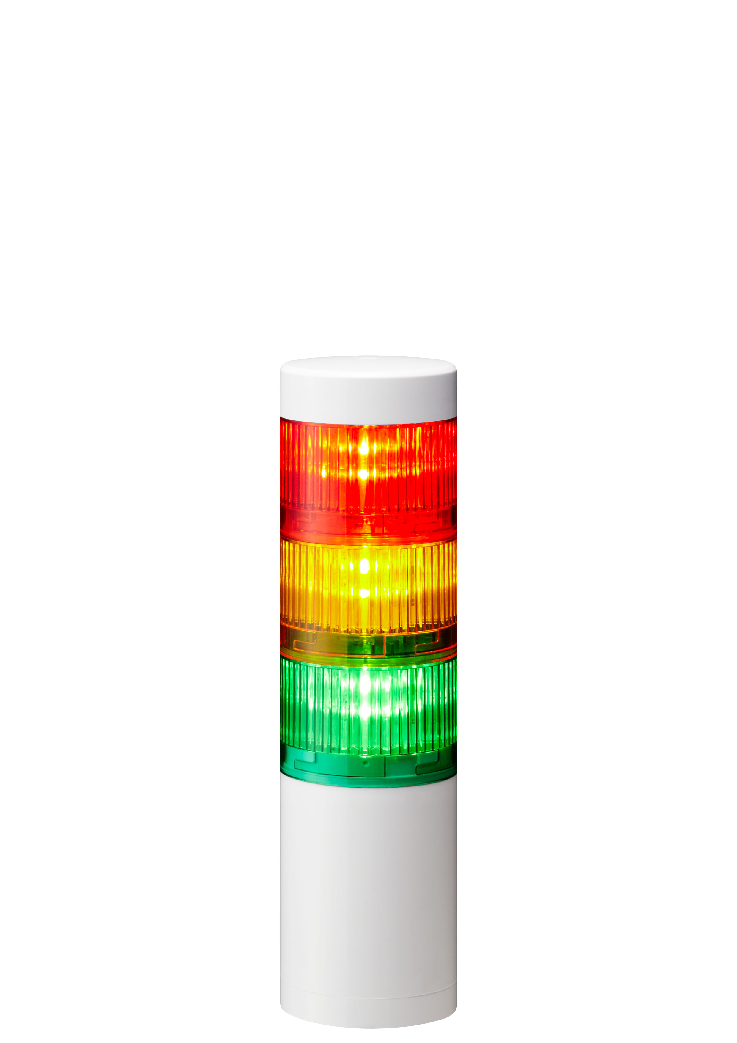 Patlite LR6-IL Series IO-Link Signal Tower No Sounder Component, 3 Lights 24V Direct