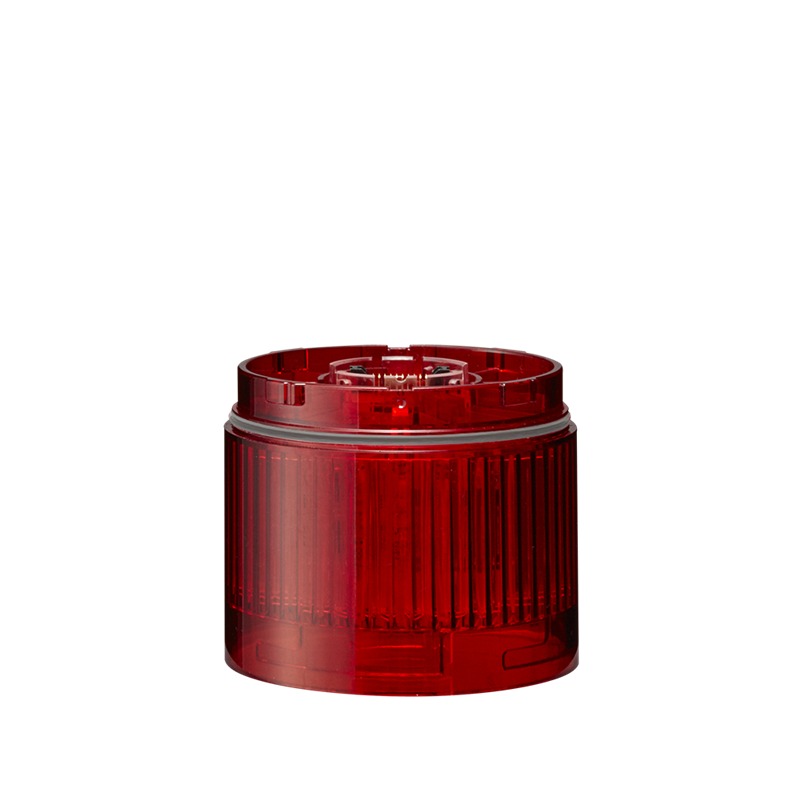 Patlite LR6 Series Red Light Module, LED Bulb 24V, DC, IP65