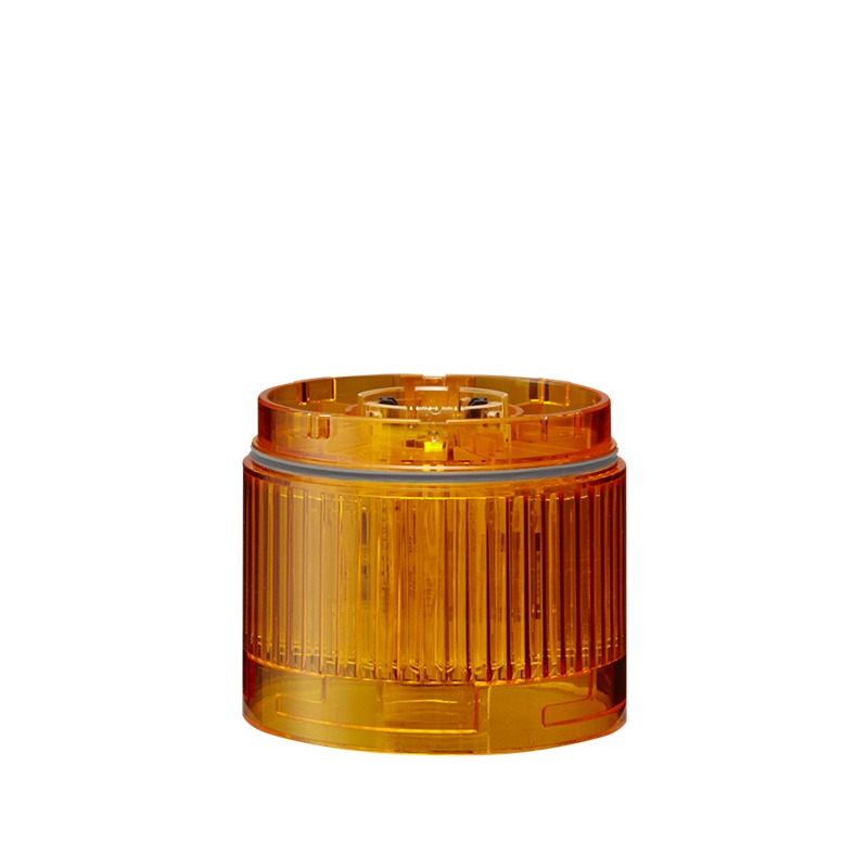 Patlite LR6 Series Amber Light Module, LED Bulb 24V, DC, IP65