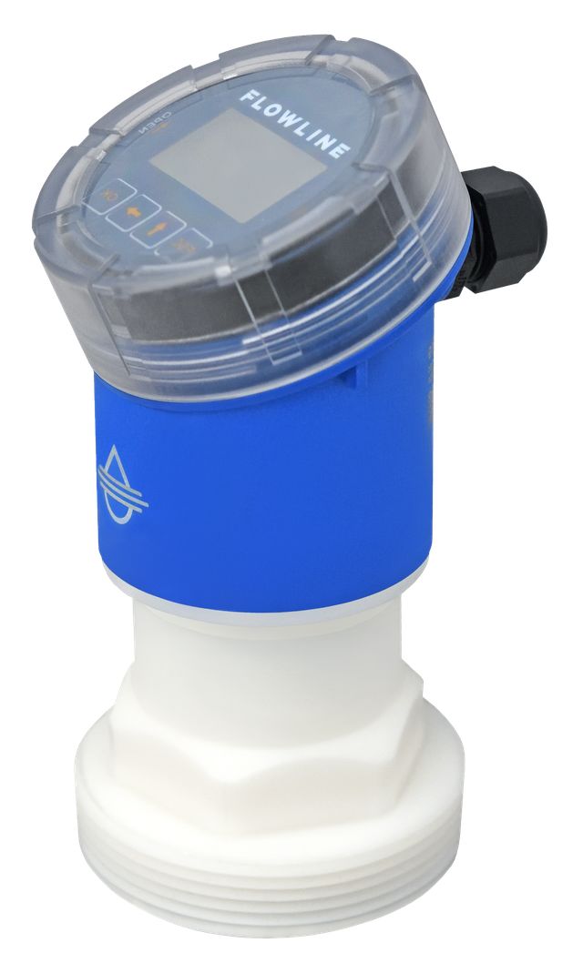 Flowline LR85 Series Radar Level Sensor, Flange, Viton, Housing Polybutylene Terephthalate