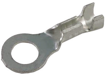 JST, LRB Uninsulated Ring Terminal, M4 Stud Size 20 AWG 18 AWG Wire Size, Grey