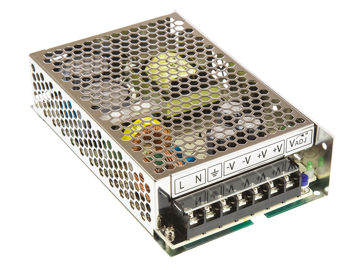 TDK-Lambda Switching Power Supply, LS100-12 12V dc, 8.5A, 100 W, Input 88V ac to  370 V dc, 264V ac